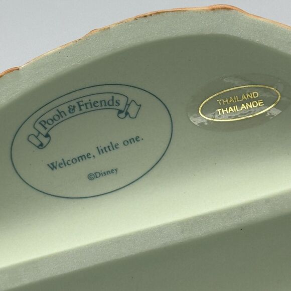 Vtg Disney Pooh and Friends Winnie the Pooh Figure Welcome Little One Blue Bird - Picture 5 of 16